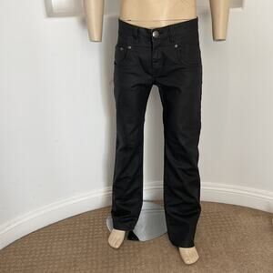Do Denim Low Rise Jeans Black Size 31 Inseam 32 NWOT